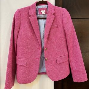 Pink J Crew Blazer
